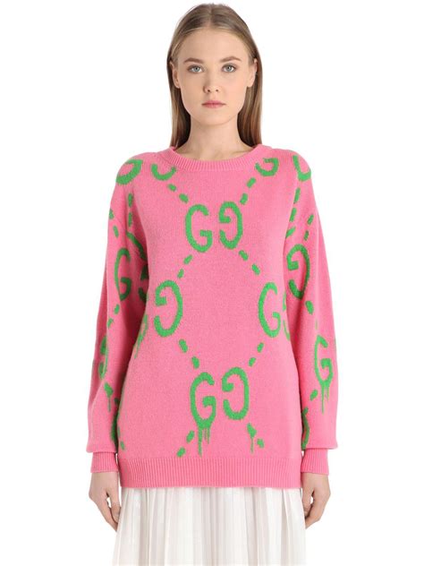 pink donut gucci sweater|net a porter gucci.